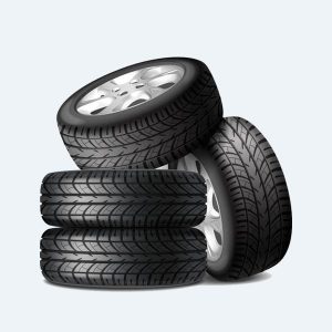 Tire with Wheel