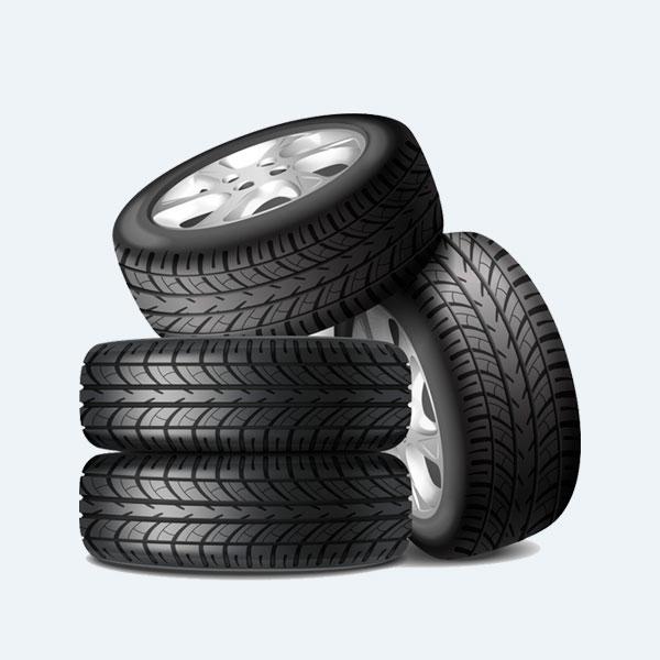 Tire with Wheel